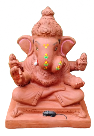 10 इंच दगडूशेठ गणेश